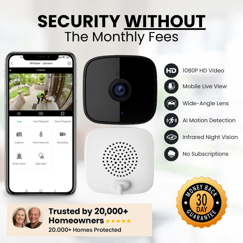 SafeView — Indoor Window Security Camera V2